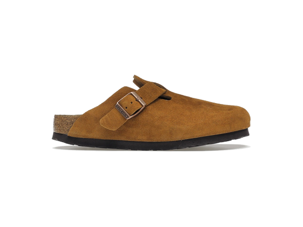 Birkenstock Boston Soft Footbed Suede Mink