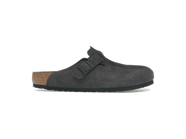 Birkenstock Boston Suede Velvet Grey
