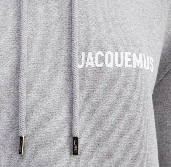Le Hoodie Classique Jacquemus Gris – vue 2