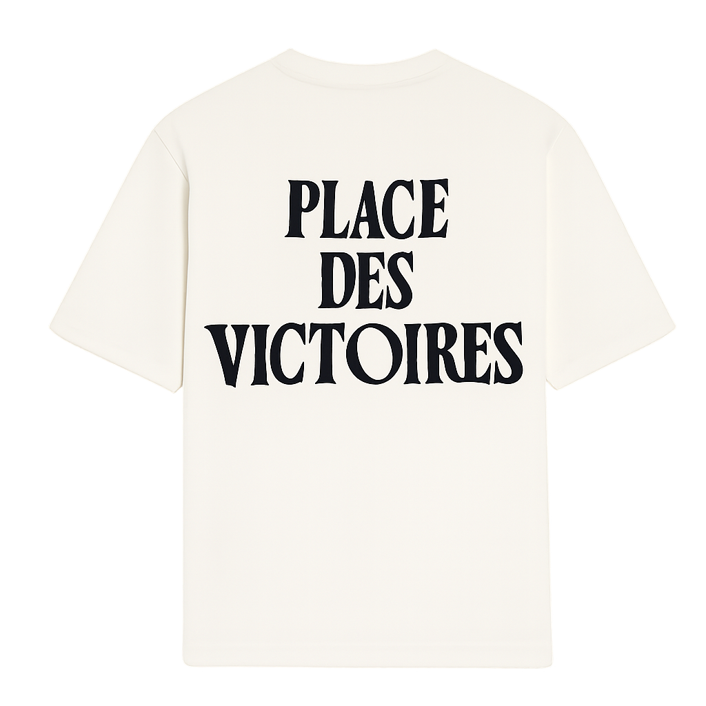 T-shirt Creme Ami de Coeur Place des Victoires – vue principale