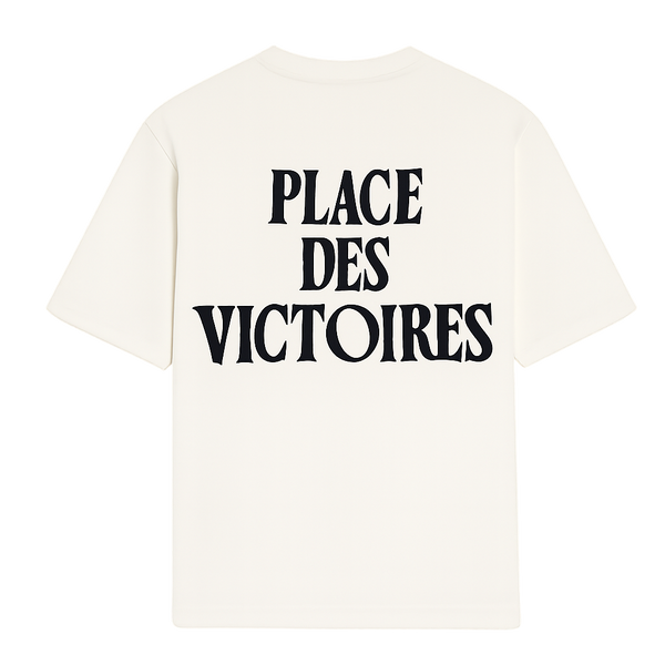 T-shirt Creme Ami de Coeur Place des Victoires – vue principale