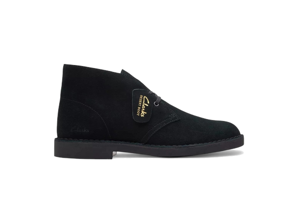 Clarks Originals Desert Boot Evo Black Suede