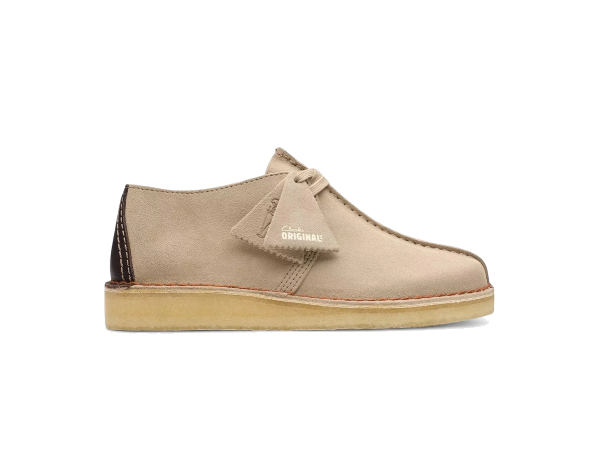 Clarks Originals Desert Trek Sand Suede Brown Leather