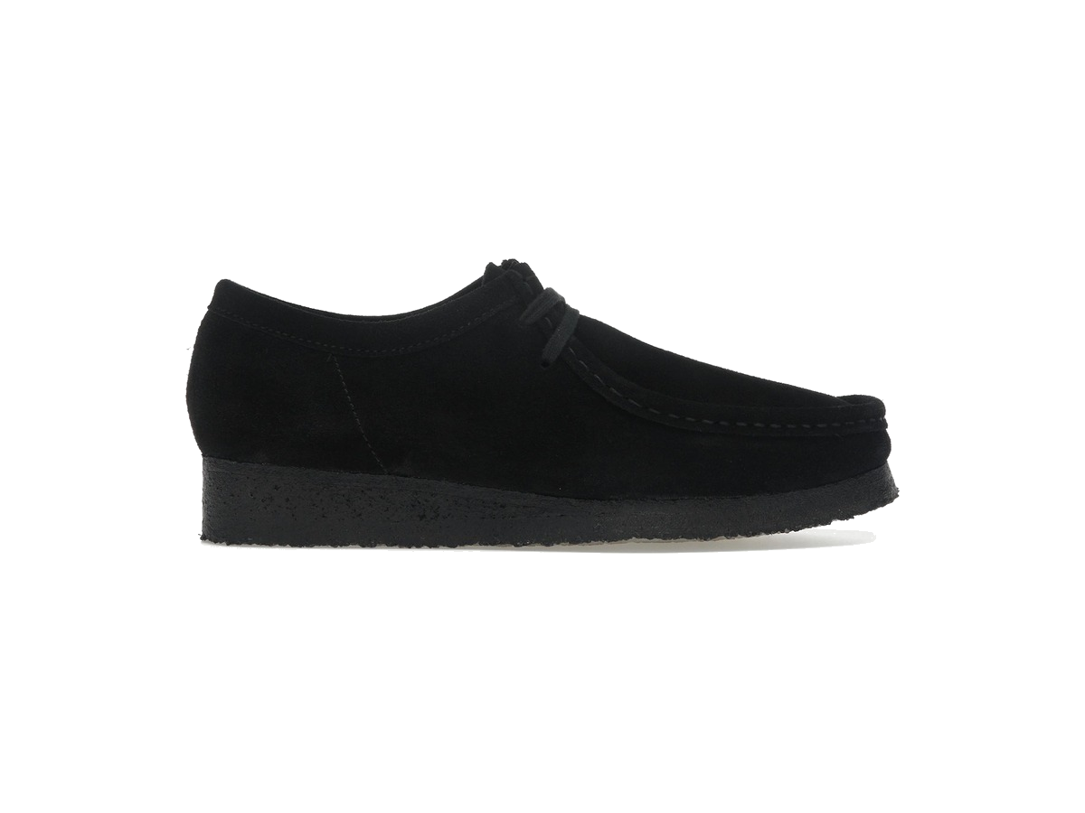 Clarks Originals Wallabee Boot Black Suede