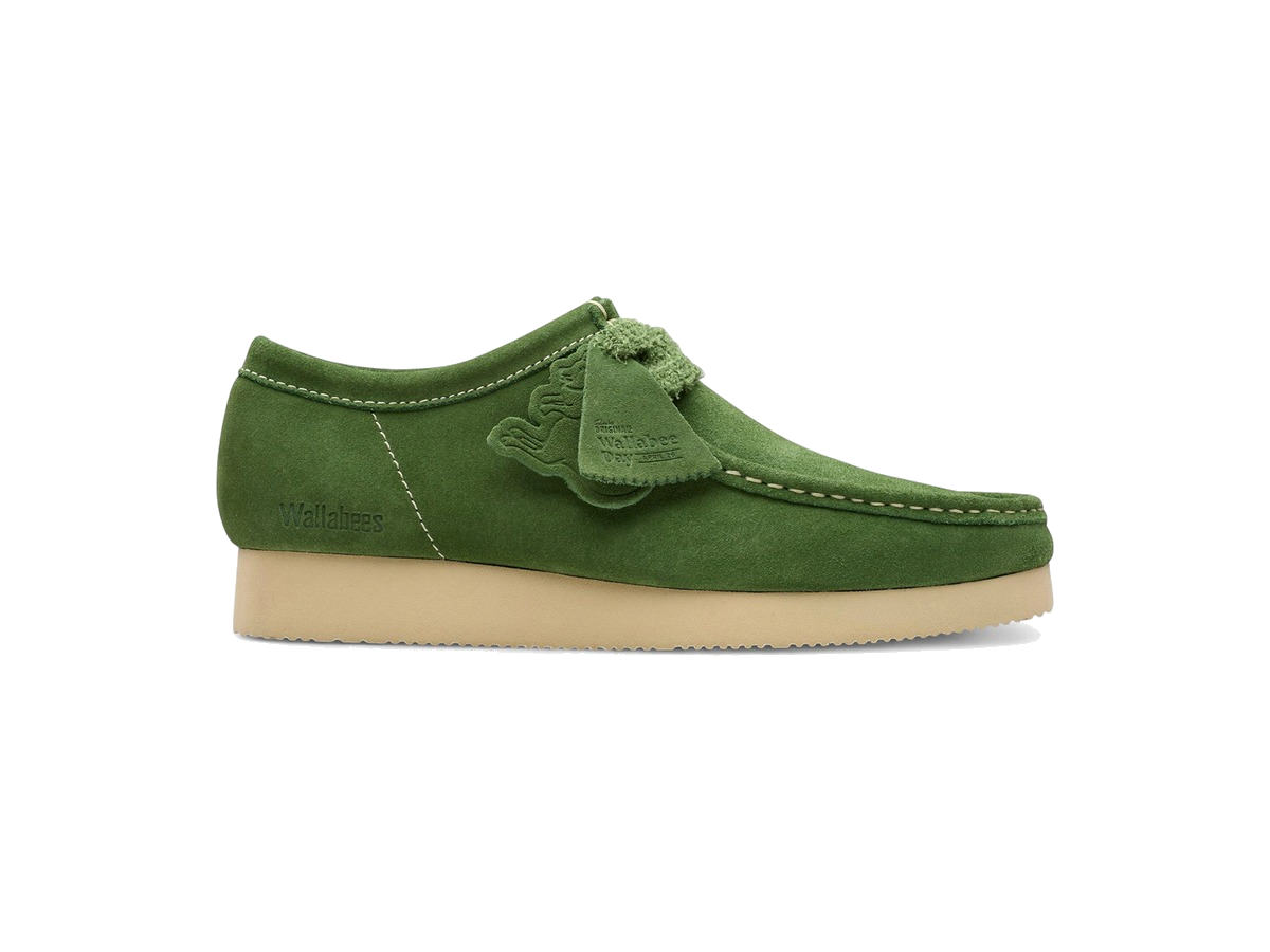 Clarks Originals Wallabee Wallabee Day 2604 Green Suede