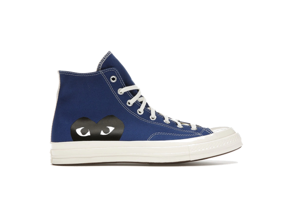 Converse Chuck Taylor All Star 70 Hi Comme des Garcons PLAY Blue Quartz