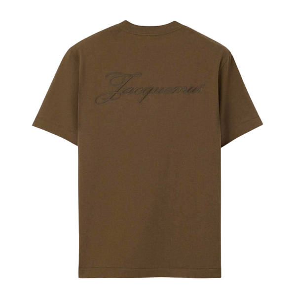 Le t-shirt Logo Jacquemus Khaki – vue principale