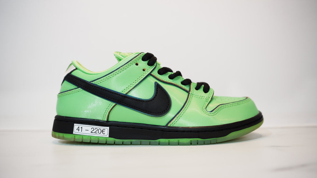 Nike SB Dunk Low The Powerpuff Girls Buttercup