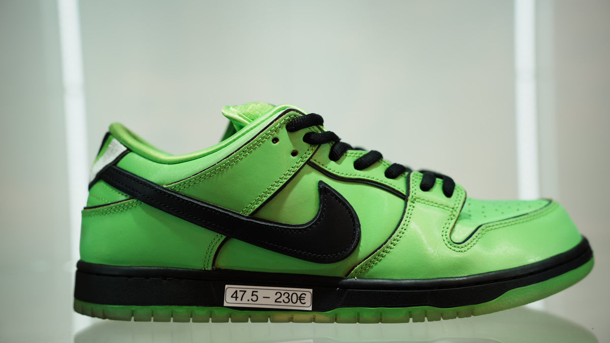 Nike SB Dunk Low The Powerpuff Girls Buttercup