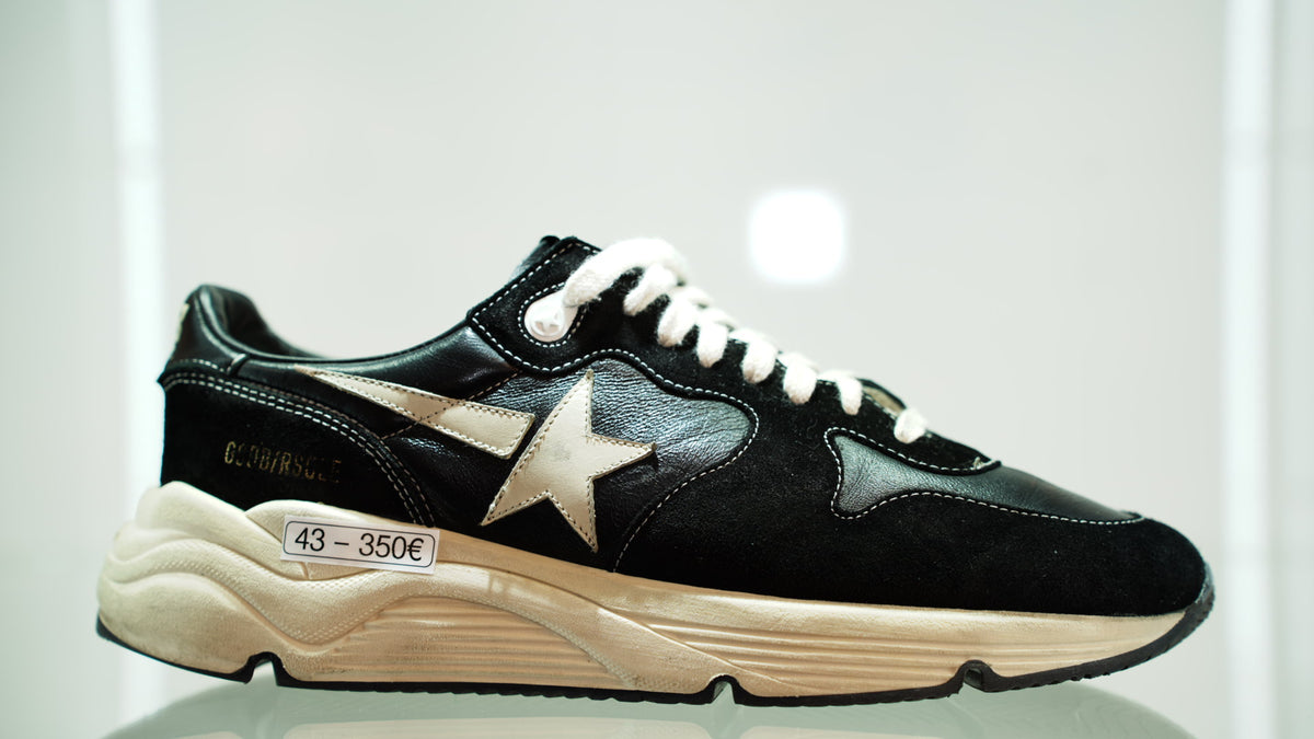 Golden Goose Running Black