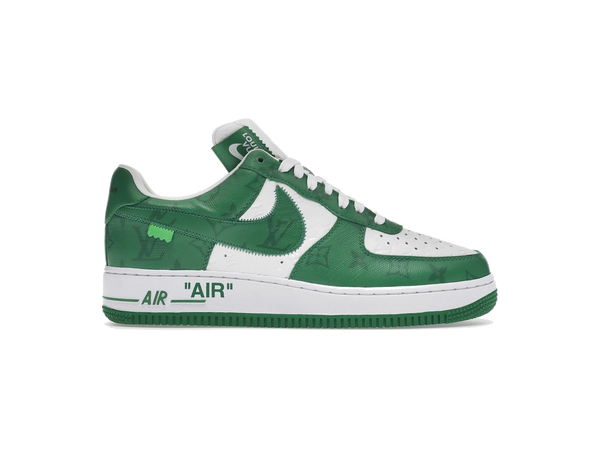 Louis Vuitton Nike Air Force 1 Low By Virgil Abloh White Green