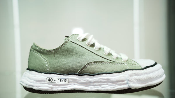 Maison Mihara Yasuhiro Peterson 23 OG Sole Canvas Low Green