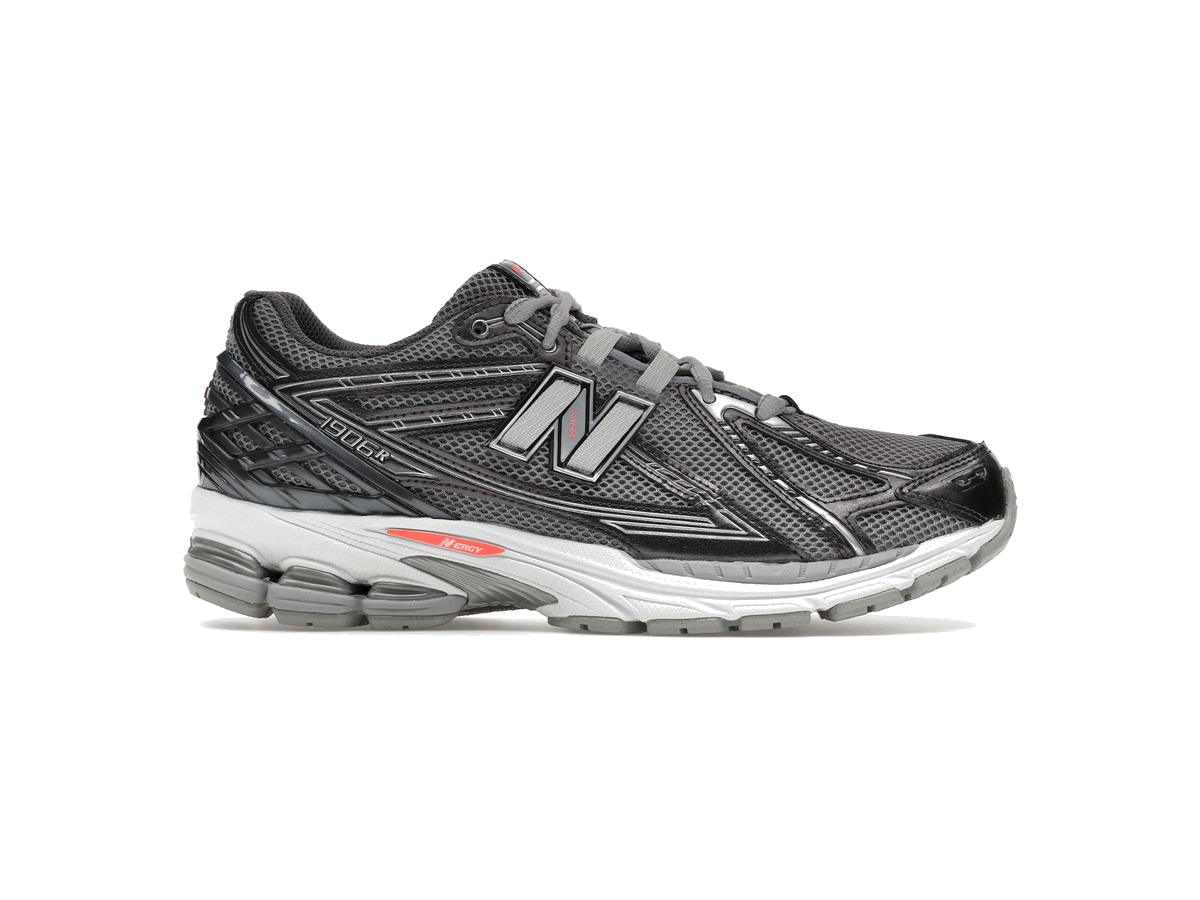 New Balance 1906R Black Metallic Urgent Red Slate