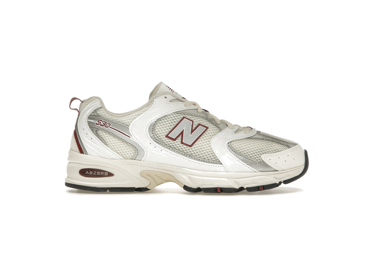 New Balance 530 Sea Salt Mercury Red