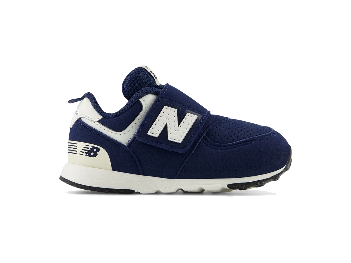 New Balance 574 Hook and Loop Navy Sea Salt (TD)