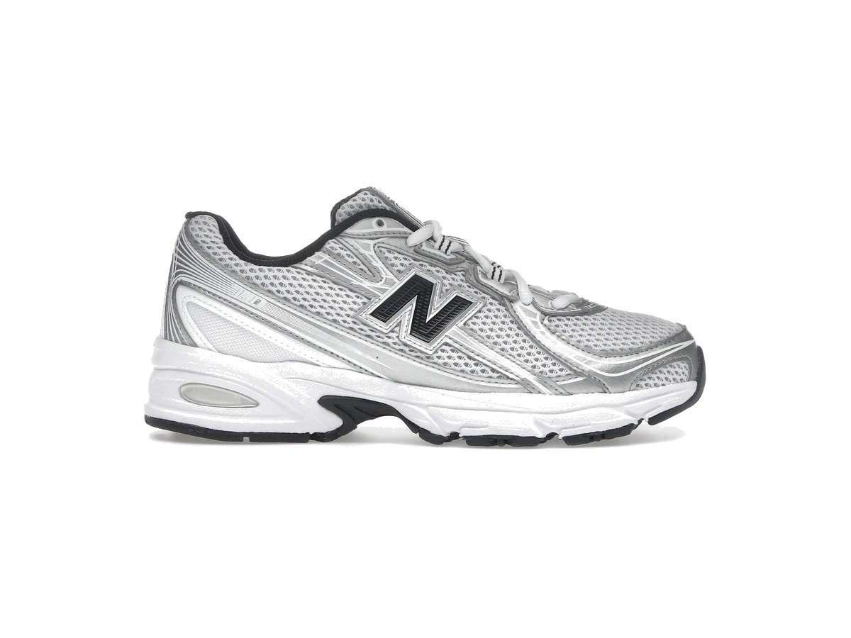 New Balance 740 White Silver Metallic Navy