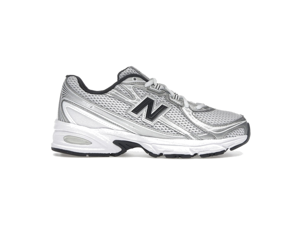 New Balance 740 White Silver Metallic Navy