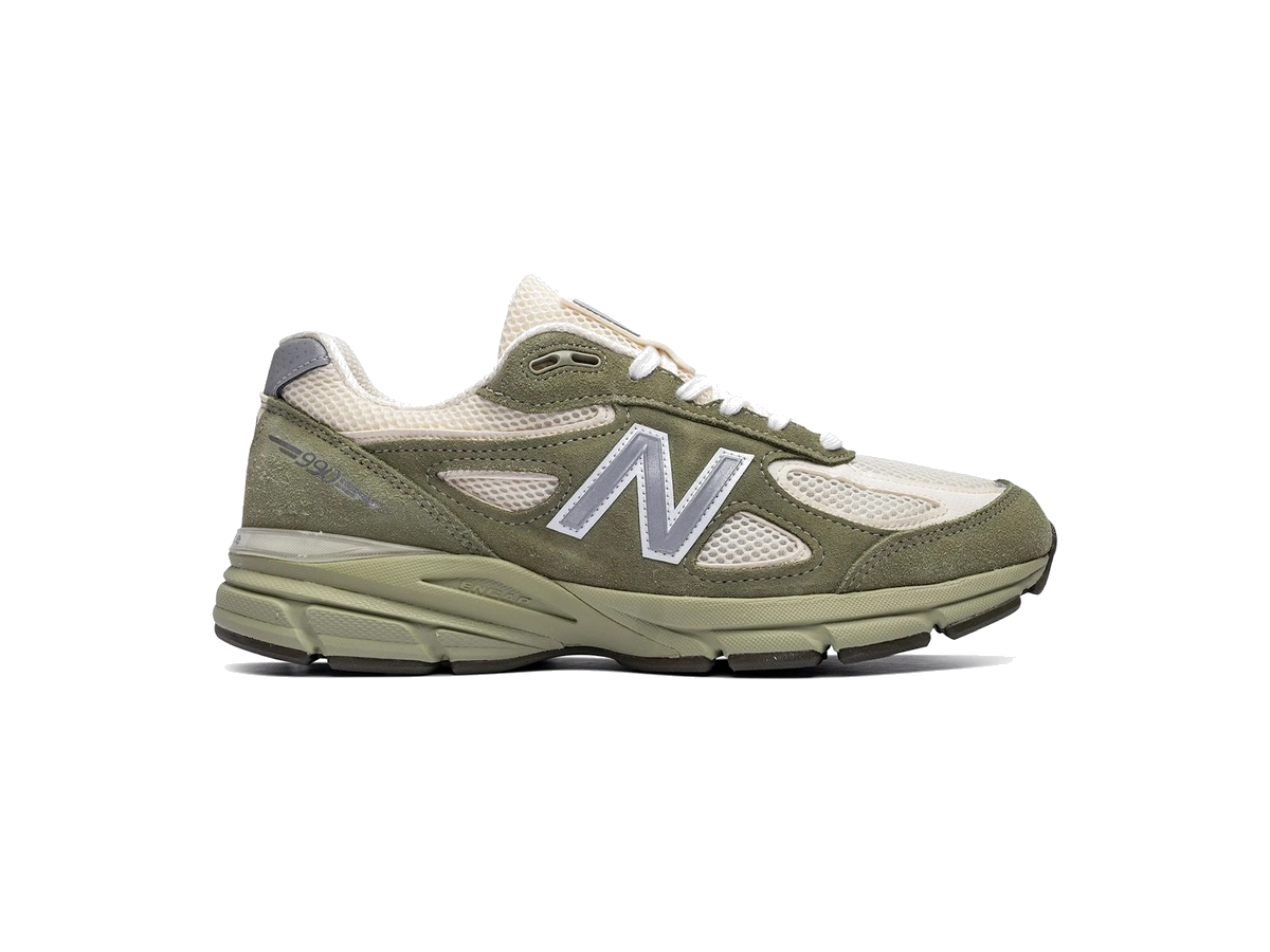 New Balance 990v4 MiUSA Olive Leaf