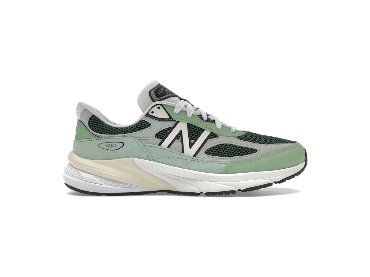 New Balance 990v6 MiUSA Avocado Natural Mint
