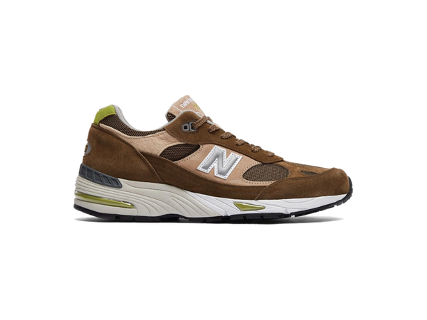 New Balance 991 MiUK Brown Tan Green