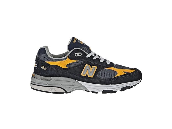 New Balance 993 MiUSA Navy Yellow