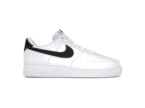 Nike Air Force 1 Low '07 White Black Pebbled Leather