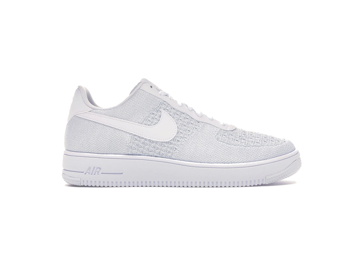 Nike Air Force 1 Flyknit 2 White Pure Platinum