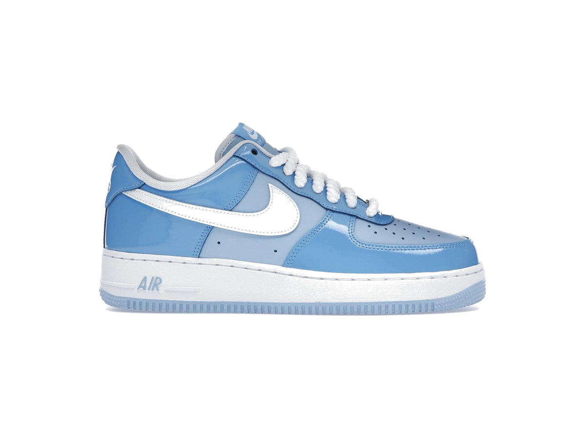 Nike Air Force 1 Low '07 LV8 Phychic Blue White Patent