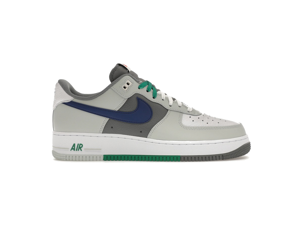 Nike Air Force 1 Low '07 LV8 Split Light Silver Deep Royal Blue