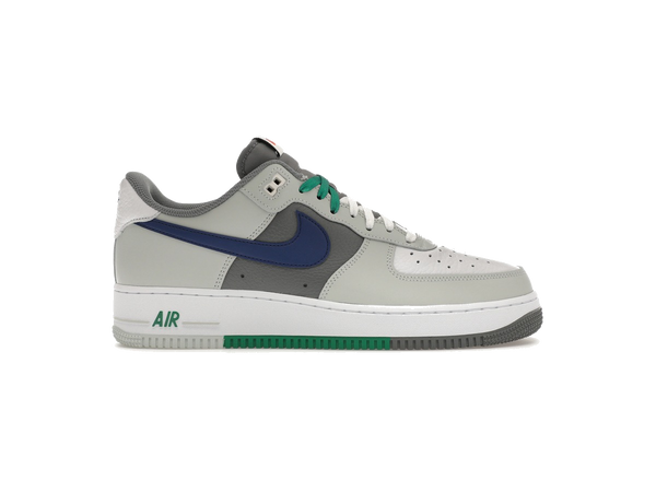 Nike Air Force 1 Low '07 LV8 Split Light Silver Deep Royal Blue