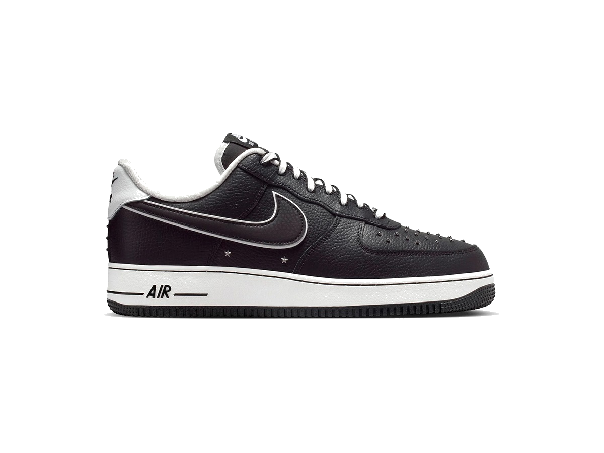 Nike Air Force 1 Low '07 Premium Black White Metallic Dark Grey