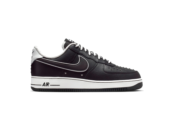 Nike Air Force 1 Low '07 Premium Black White Metallic Dark Grey