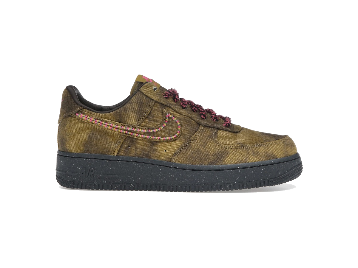 Nike Air Force 1 Low '07 QS Boucle Desert Moss Fierce Pink