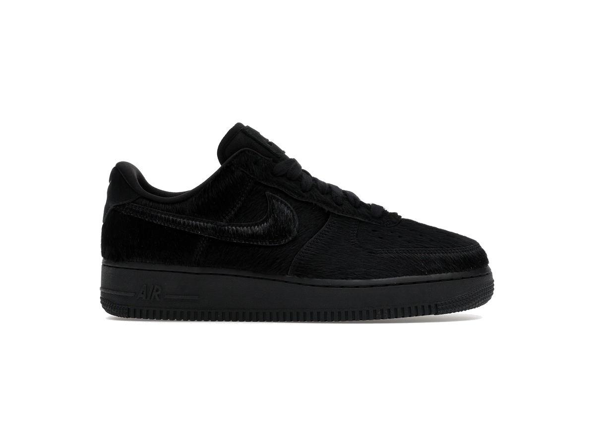 Nike Air Force 1 Low '07 Triple Black Pony Hair (Women's)