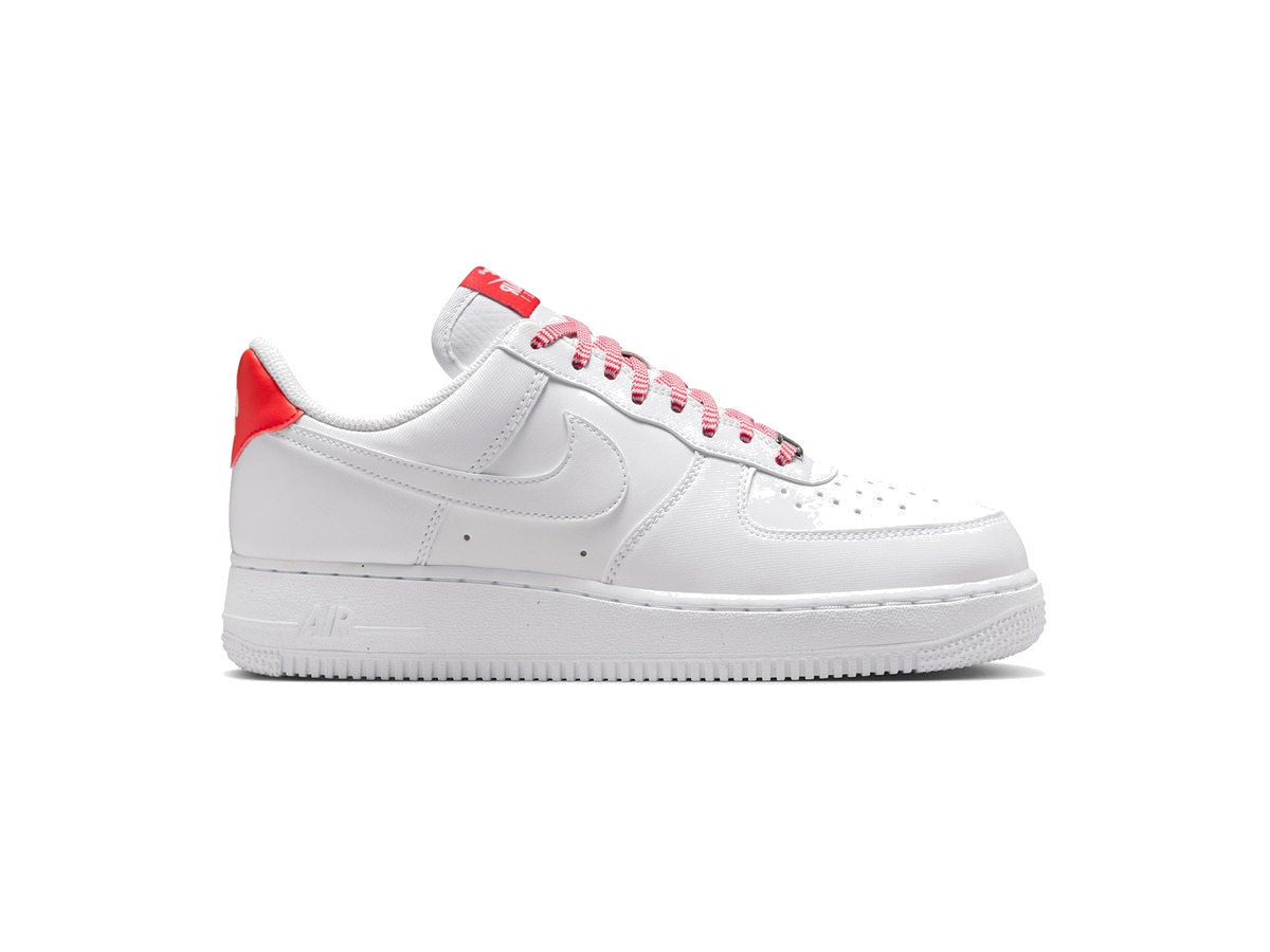 Nike Air Force 1 Low '07 White Pink Foam Metallic Silver Light Crimson (Women's)