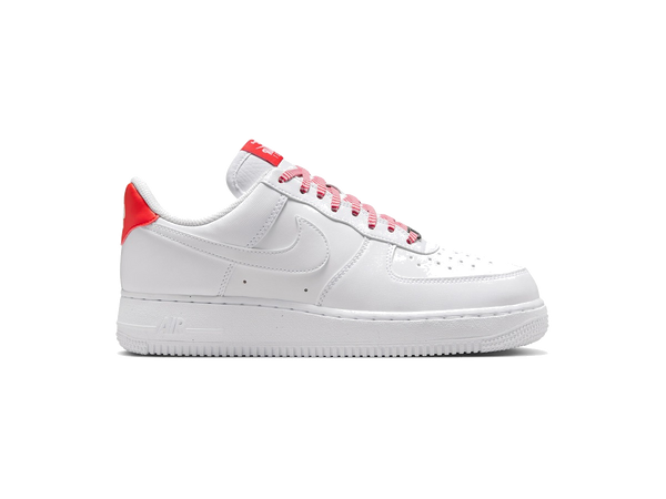 Nike Air Force 1 Low '07 White Pink Foam Metallic Silver Light Crimson (Women's)
