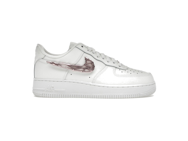 Nike Air Force 1 Low Liquid Metal Swoosh Metallic Rose Gold (Women's)
