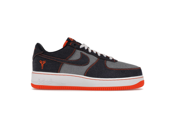 Nike Air Force 1 Low Protro Kobe Bryant Denim Obsidian Safety Orange