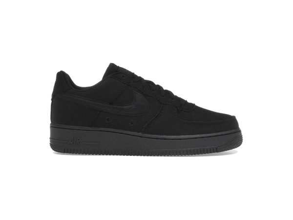Nike Air Force 1 Low Triple Black Canvas