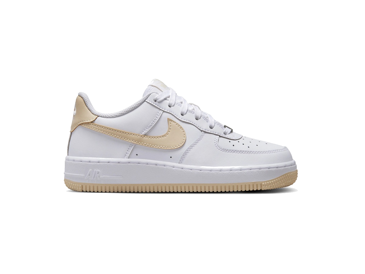 Nike Air Force 1 White Light Khaki (GS)
