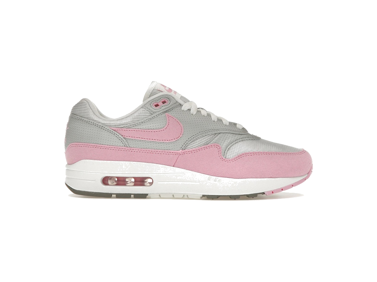 Nike Air Max 1 '87 Metallic Platinum Pink Rise (Women's)