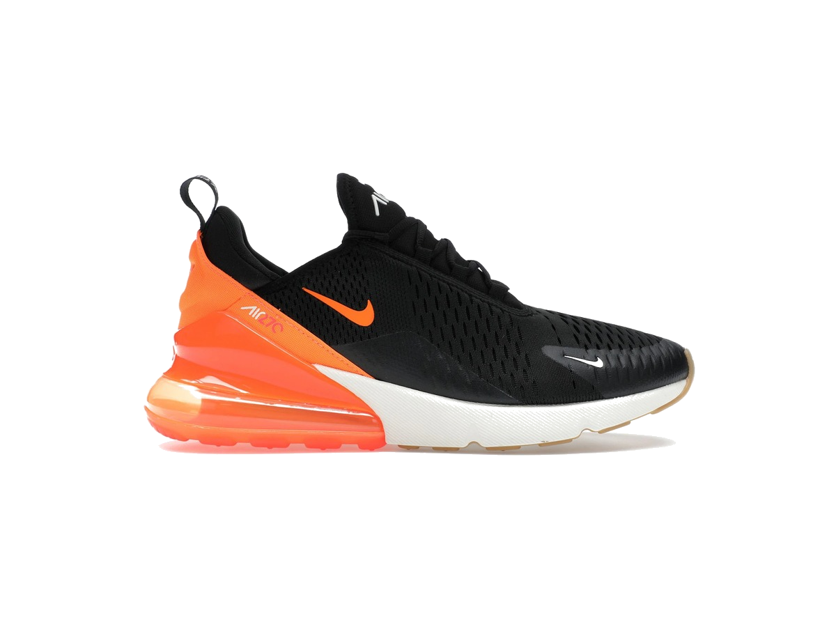 Nike Air Max 270 Black Phantom Total Orange