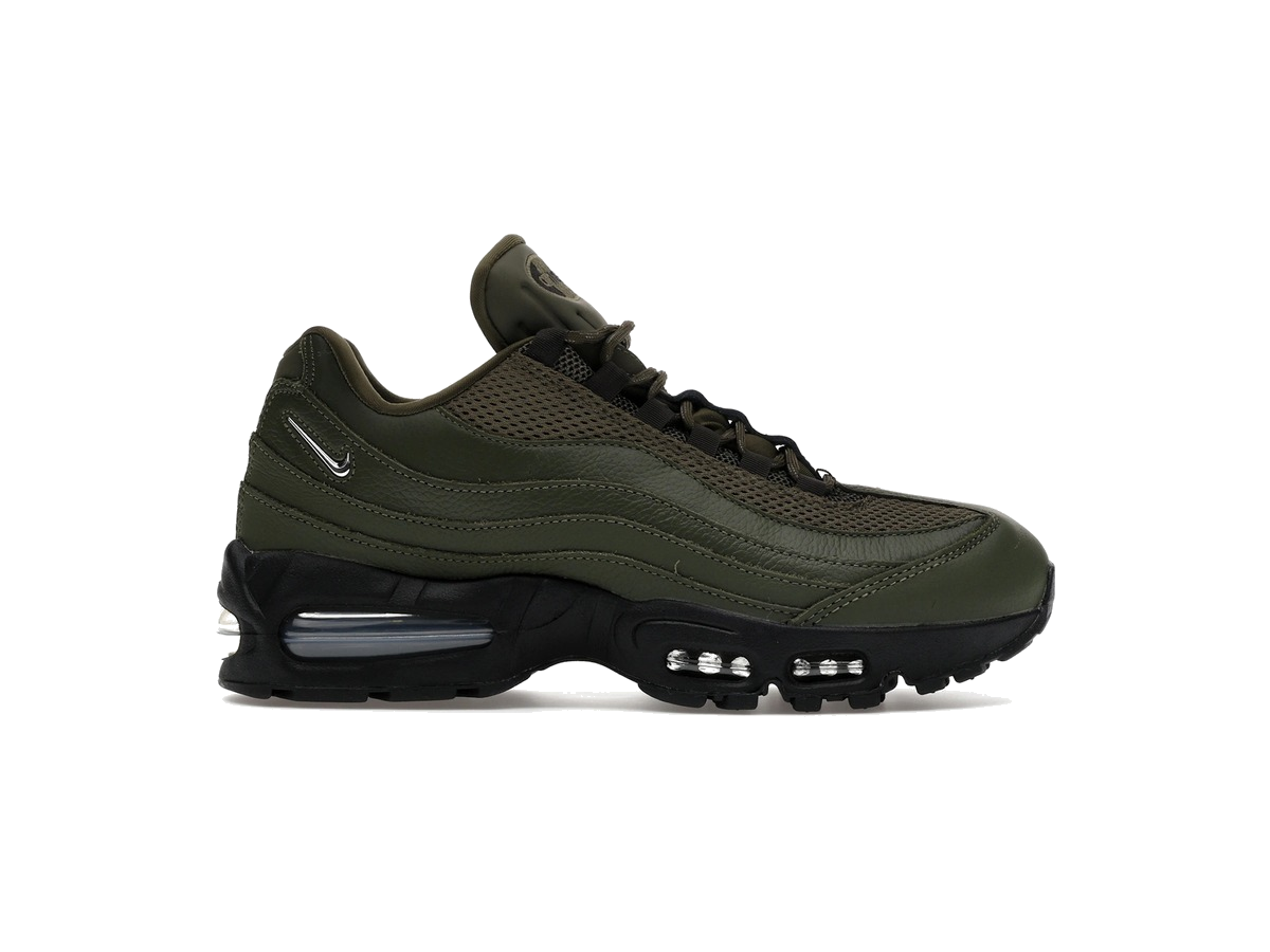 Nike Air Max 95 Big Bubble Cargo Khaki Jewel Swoosh (Women's)