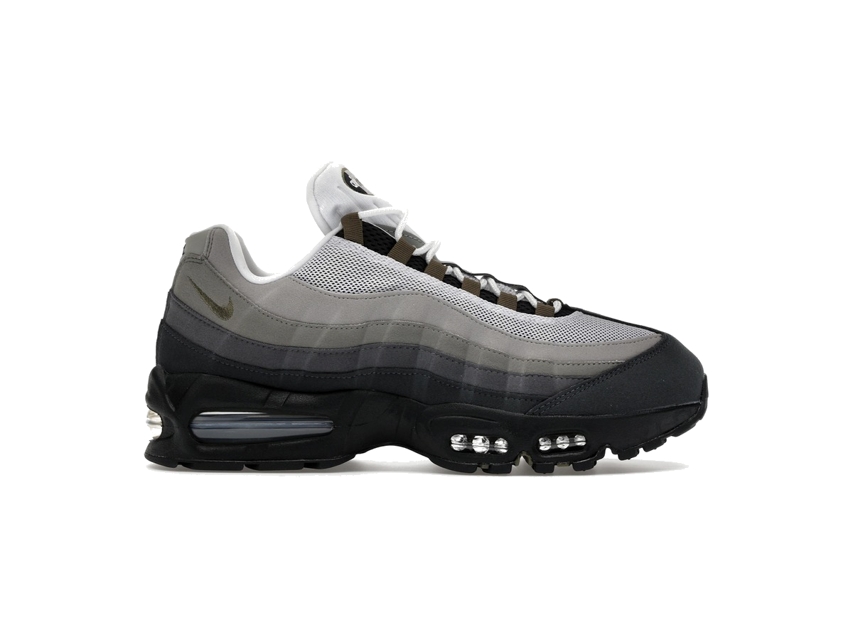 Nike Air Max 95 OG Big Bubble Black Medium Olive (Women's)
