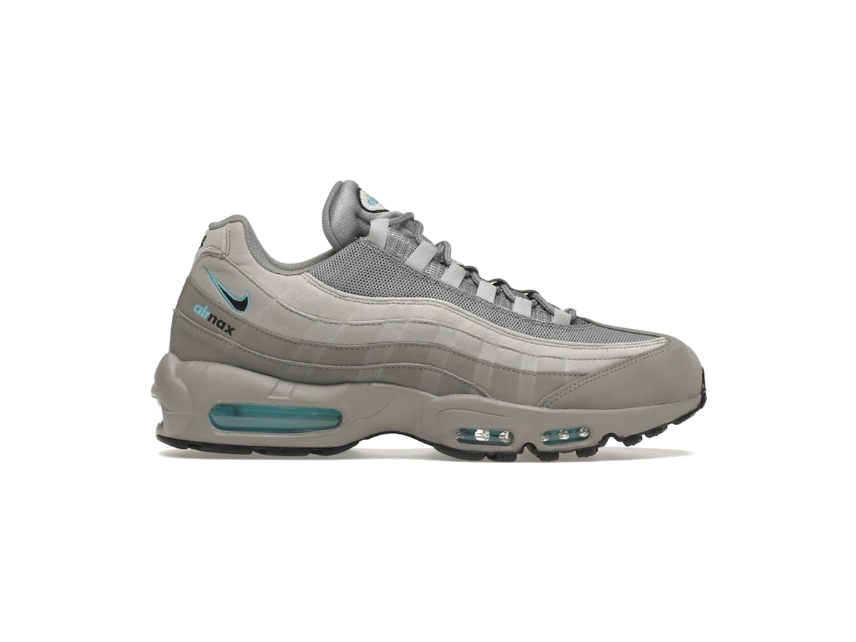 Nike Air Max 95 Retro Logo Grey Aqua