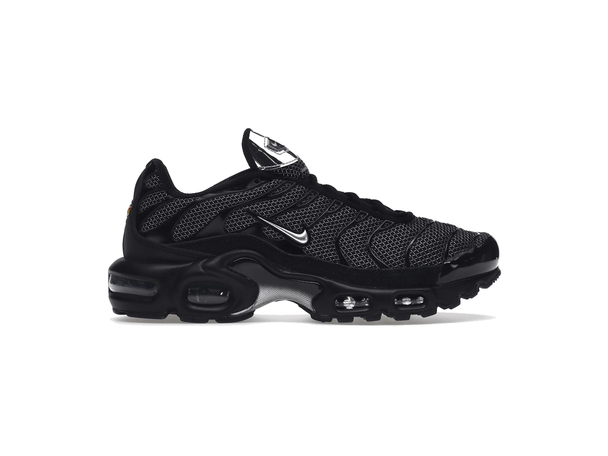 Nike Air Max Plus Black Suede Silver (Women's)