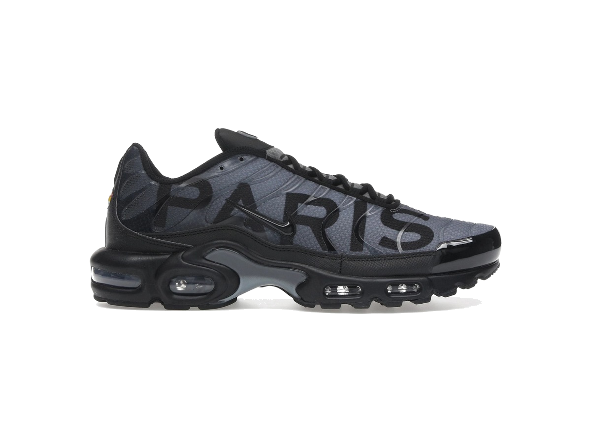 Nike Air Max Plus PSG Paris Saint-Germain Black Particle Grey