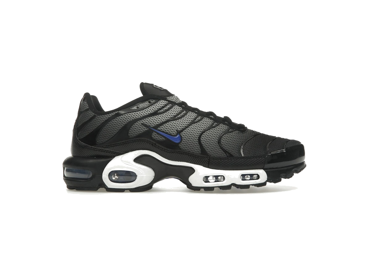 Nike Air Max Plus White Black Racer Blue