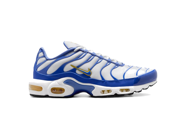 Nike Air Max Plus White Lyon Blue Varsity Maize