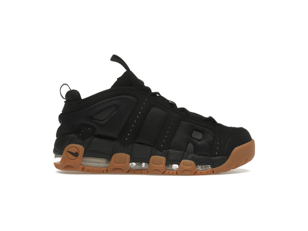 Nike Air More Uptempo Low Black Gum